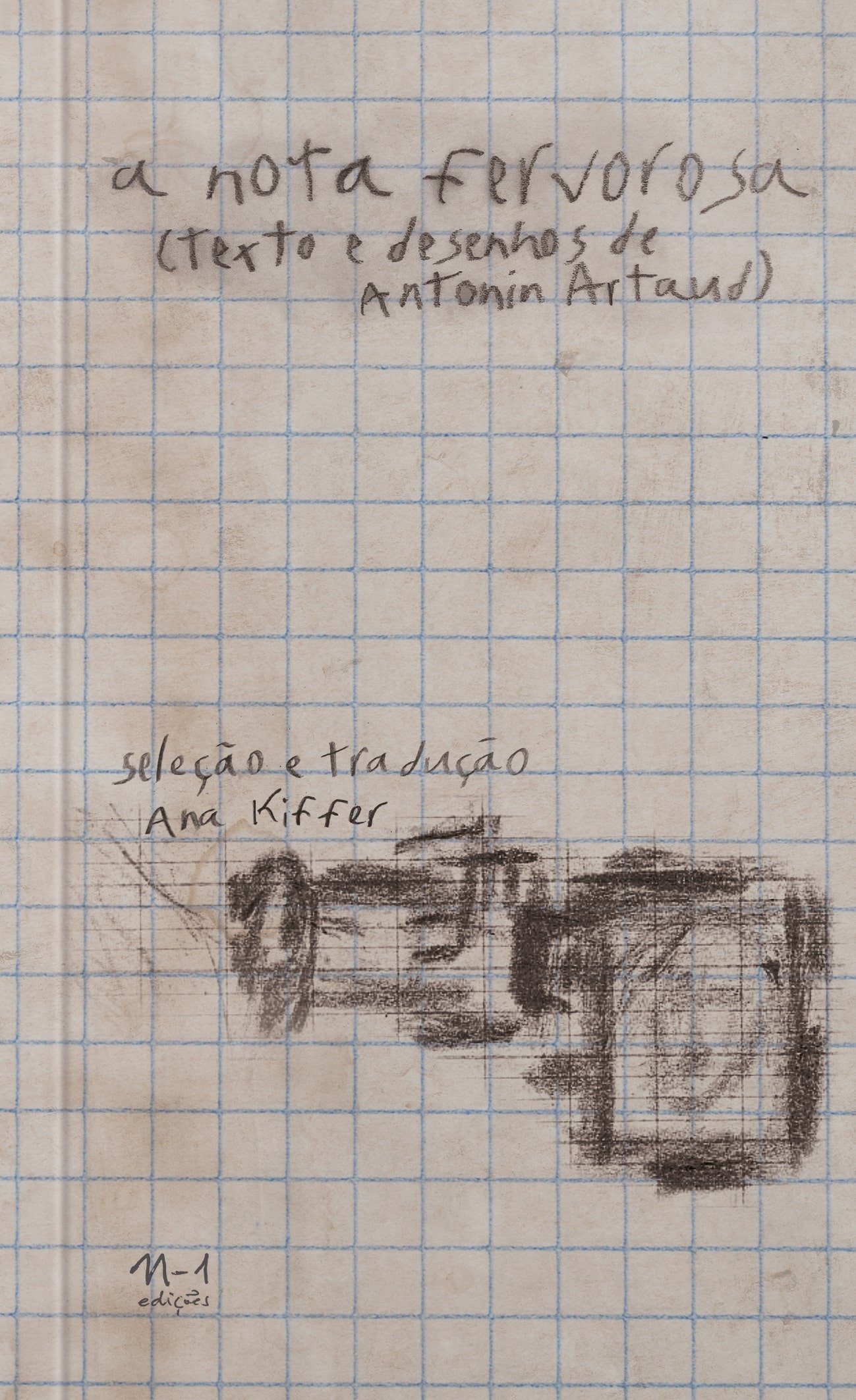 Capa de A nota fervorosa, de Antonin Artaud